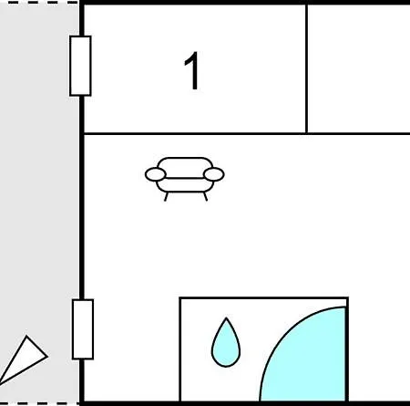 Amazing Home In Romo With Wifi בית נופש *